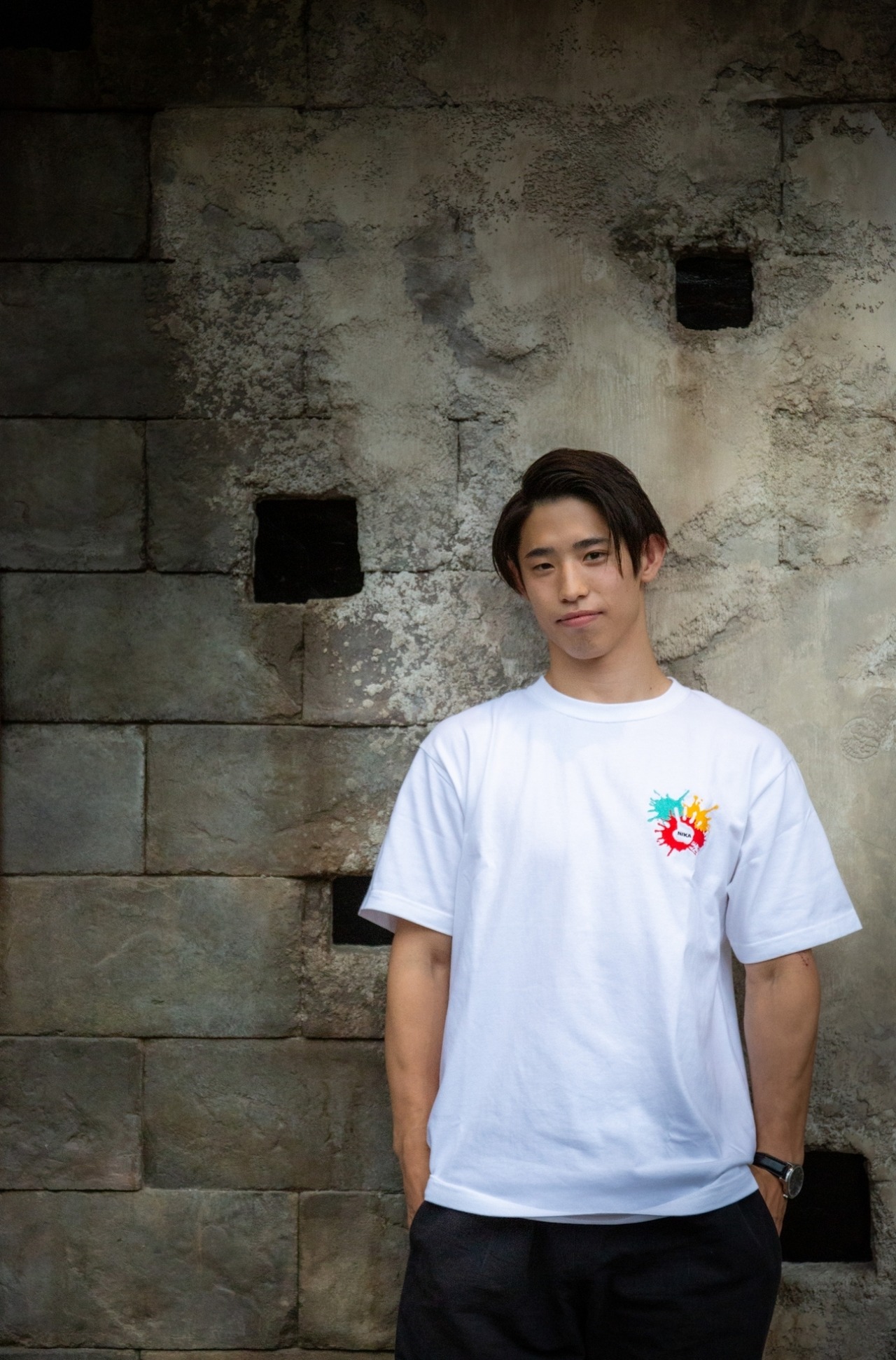 NIKA BRAND 厚手ロングTシャツ